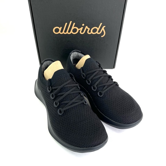 **SOLD** allbirds Tree Dasher Running Shoes Eclipse Solid Men 9.5 Euro 41.5 - Picture 2 of 16